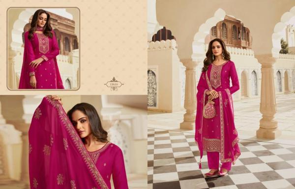 Zisa Sanam Embroidery Festive Wear Salwar Suits Collection